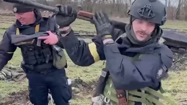 A Looted Russian Tank