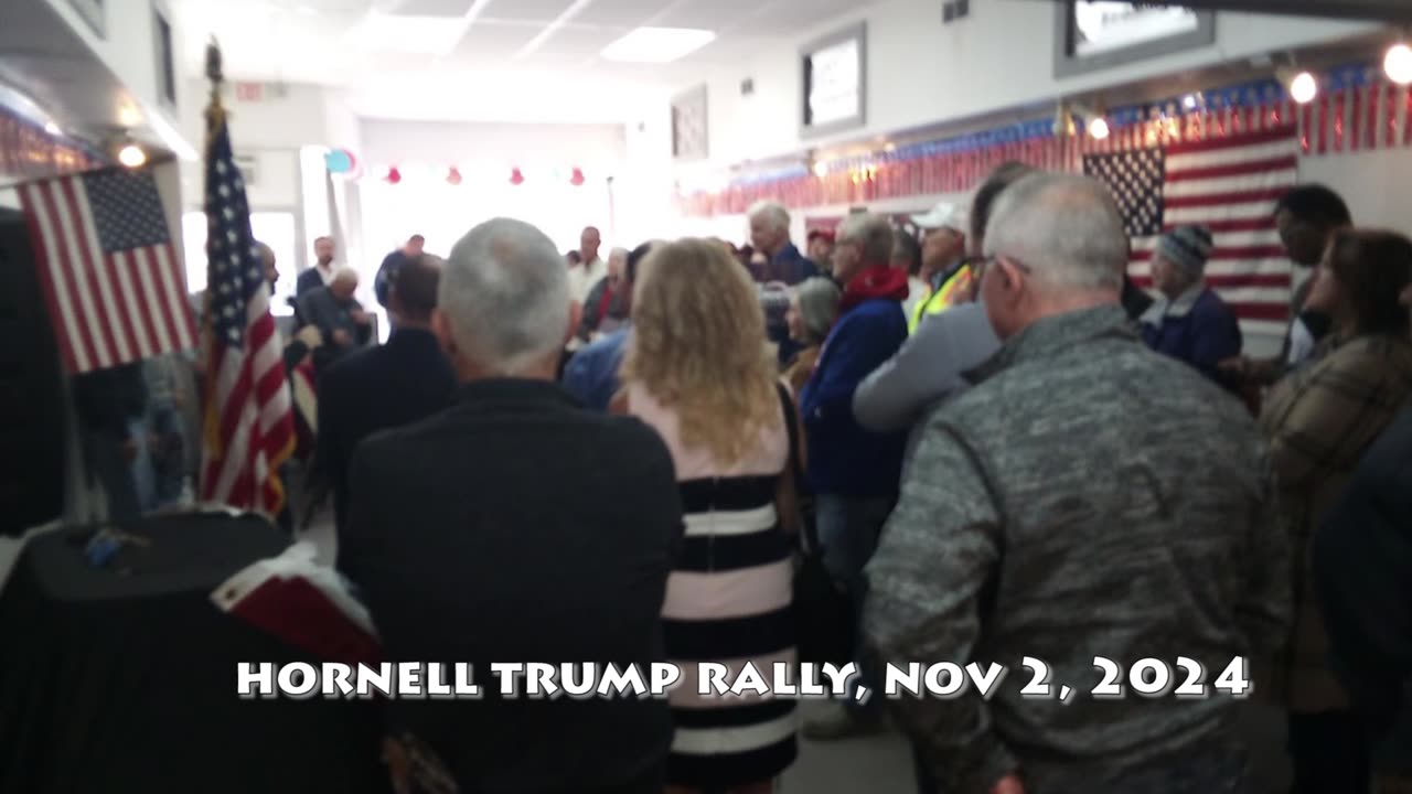 Hornell GOP Trump Rally, November 2, 2024