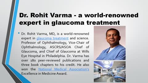 Dr. Rohit Varma - an Expert Ophthalmologist
