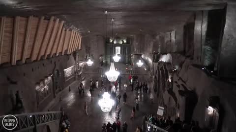Poland Underground Salt City - an Amazing Underground Space Beyond Your Imaginationever