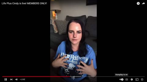 Life Plus Cindy is live! MEMBERS ONLY pt 1