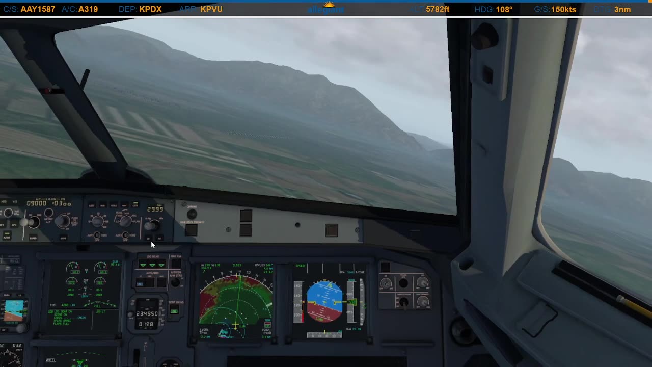 ILS RWY 13 Circle to Land RWY 31 Approach in Provo