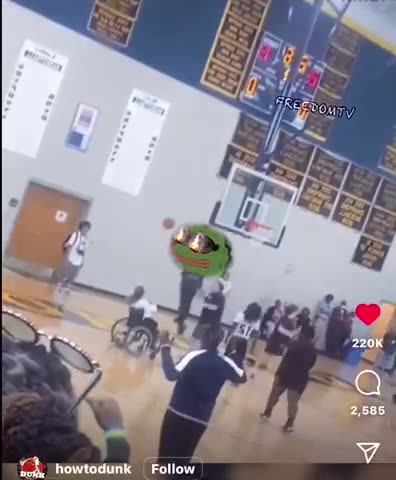 Frog basketball