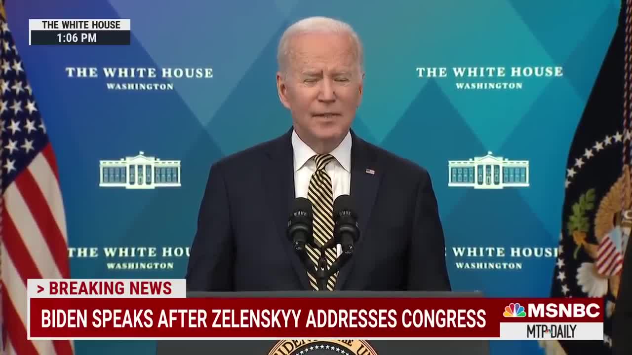 Biden Announces Additional Support Package For 'Unprecedented Assistance To Ukraine