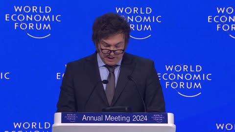 Special address by Javier Milei, President of Argentina - Davos 2024 - World Economic Forum