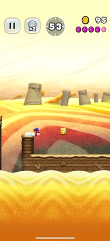 Mario Run 5-2 All Pink Coins