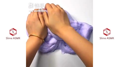 Best satisfying slime |Relaxing slime Vedio with natural voice.