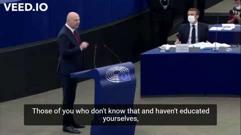 Croatian MEP Kolakušić Tells French President Macron He Is Murdering His Citizens