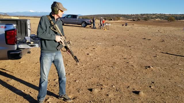 Redding 11/26/20 - Dave with AR15 vid3