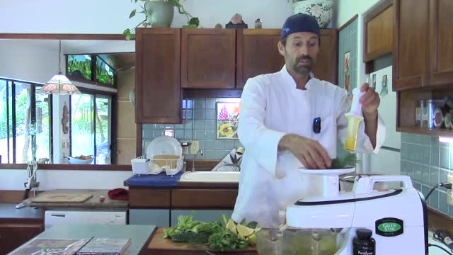 GREEN JUICE RECIPE TO BE BORN AGAIN - Apr 3rd 2017