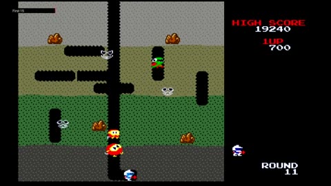 The First 15 Minutes of Namco Museum: Dig Dug (GameCube)