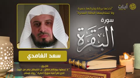سورة البقرة - سعد الغامدي - Surah Al-Baqarah