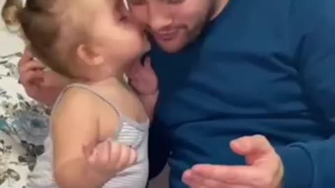Father and daughter