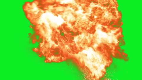 Blast on Green Screen