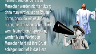 Alle werden Mein Wort vernehmen & Meine Stimme wird widerhallen 🎺 Die Trompete Gottes