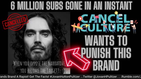 Cancel Culture Brands Brand A Rapist! Get The Facts!