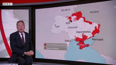 What is Russia’s military strategy in Ukraine