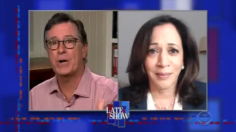 Kamala Harris laughing when she gets difficult questions | SUPERcuts!