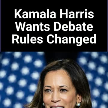 Kamala Harris Wants Debate Rules Changed