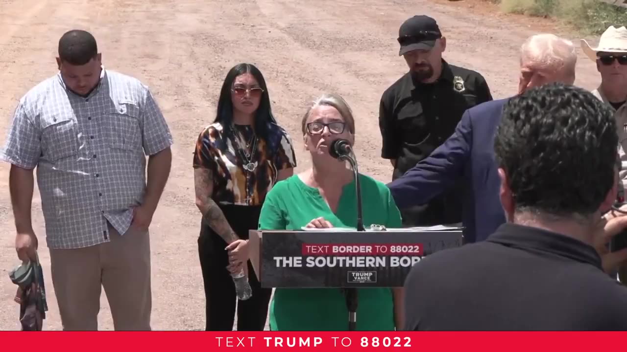 Patty Morin, the mother of Rachel Morin, who was murdered by an illegal alien