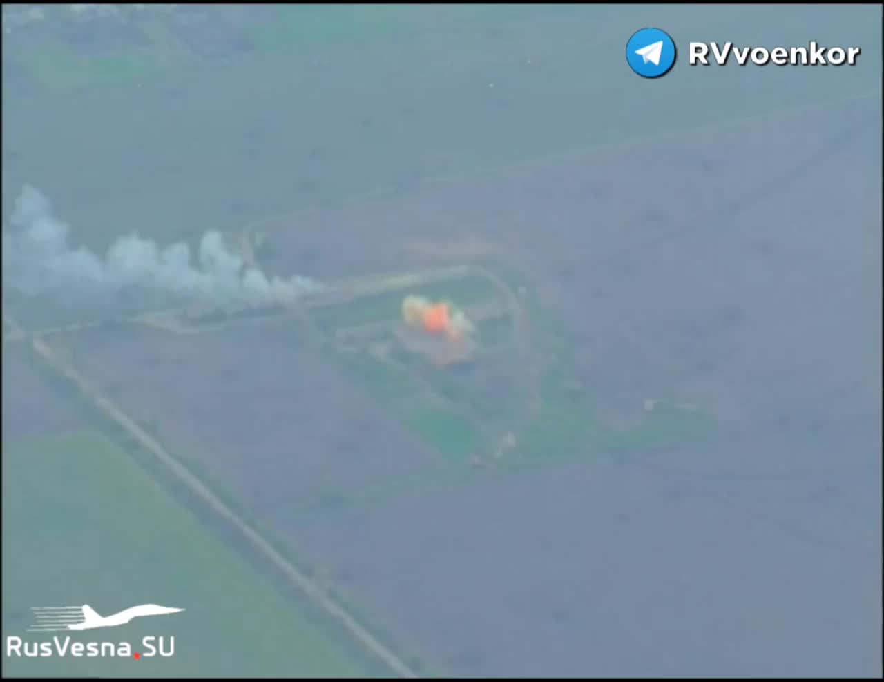 Ukraine War - ...Russian "Krasnopol" destroys the "Smerch" of the Armed Forces of Ukraine