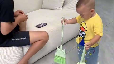 Very funny kid and dad part 2