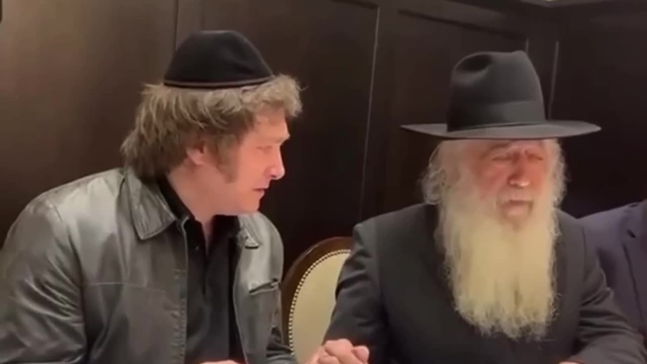 The new President of Argentina visits Rabbi David Hanania Pinto