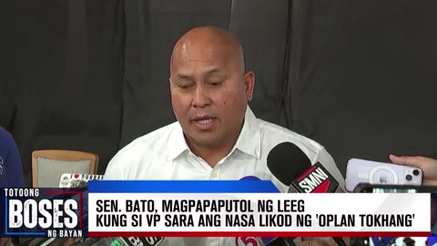 Sen. Bato, magpapaputol ng leeg kung si VP Sara ang nasa likod ng 'Oplan Tokhang'
