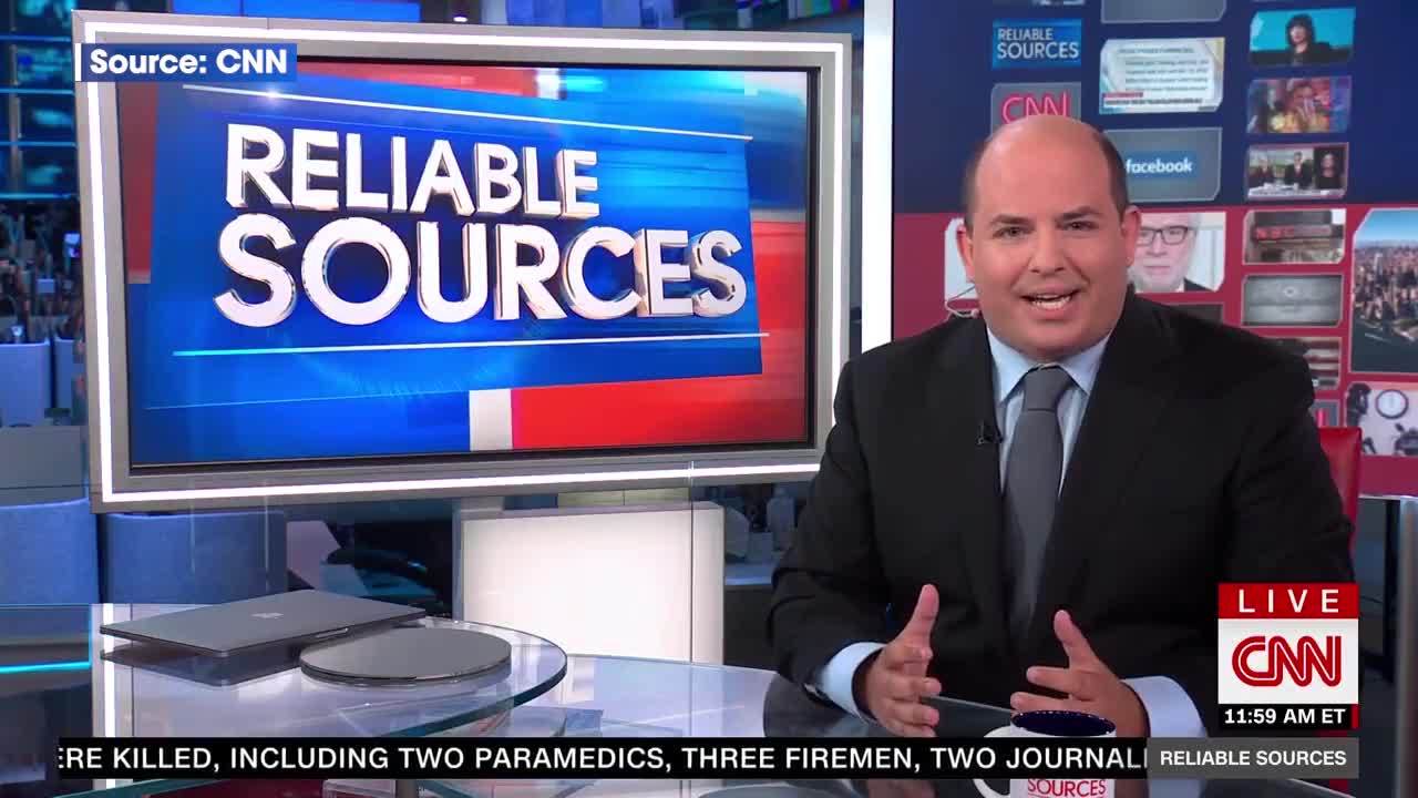 Brian Stelter Holds Back Tears as He Signs off CNN for the Last Time