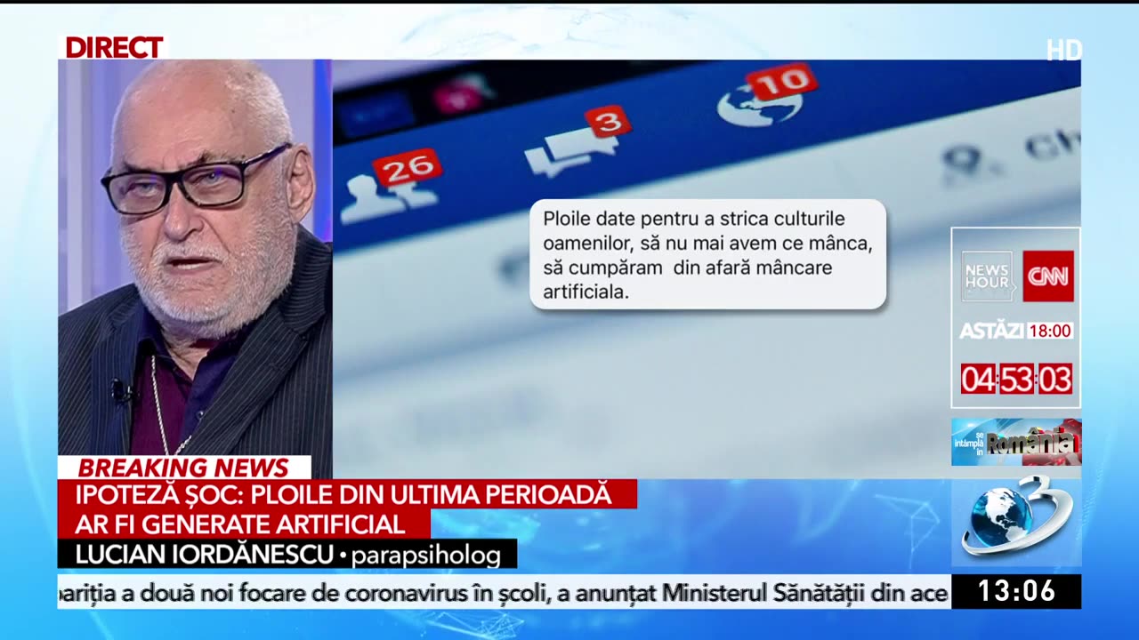 Antena3: Ploile artificiale, o nouă speranță pentru orașele poluate