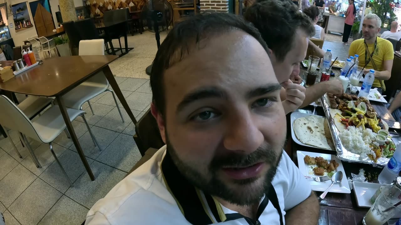 Estaba en el mejor restaurante turco de Chiang Mai en Tailandia