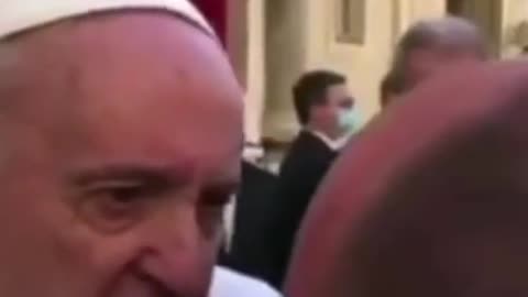 Holy Pope making fun of Brazilians