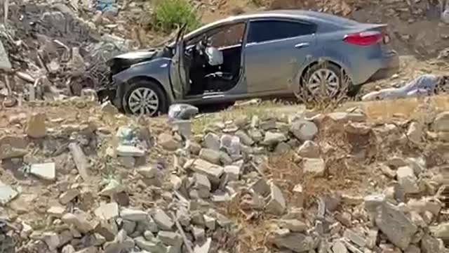 Female Terrorist Car Ramming & Stabbing Attack