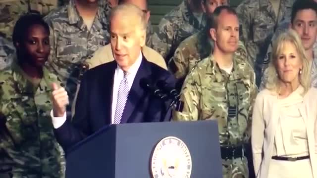 Biden calls militsry "Stupid Bastards" TWICE!