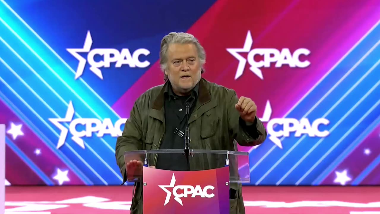 Stephen K. Bannon Keynote Address - CPAC 2024