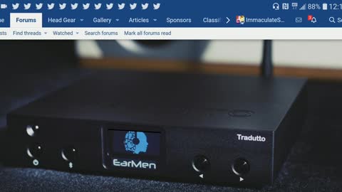 EarMen Tradutto DAC teased by the company and soon to be released for purchase