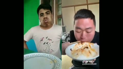 News Funny Food Challange On TikTok | Who will win INDIA Vs CHINA |