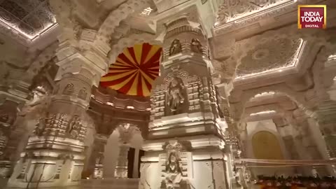Ram Mandir: Watch First Look Of Grand Ram Mandir | Ayodhya Ram Mandir //