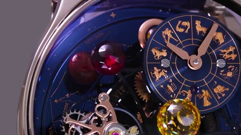 The Jacob & Co. Astronomia Solar Jewelry Planets Zodiac White Gold