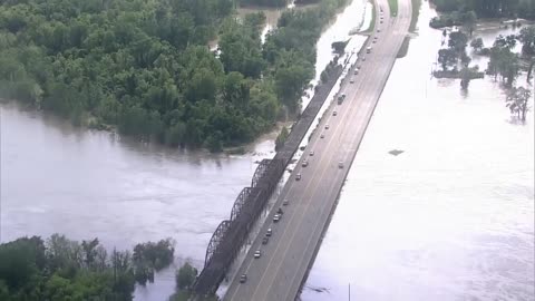 TxDOT closes part of Highway 90 Bridge at Trinity River in Liberty County