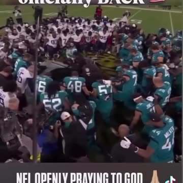 America is Officially Back! NFL Openly Praying To God