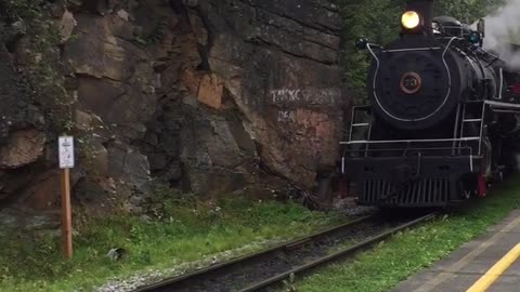 White Pass Rail Steam engine