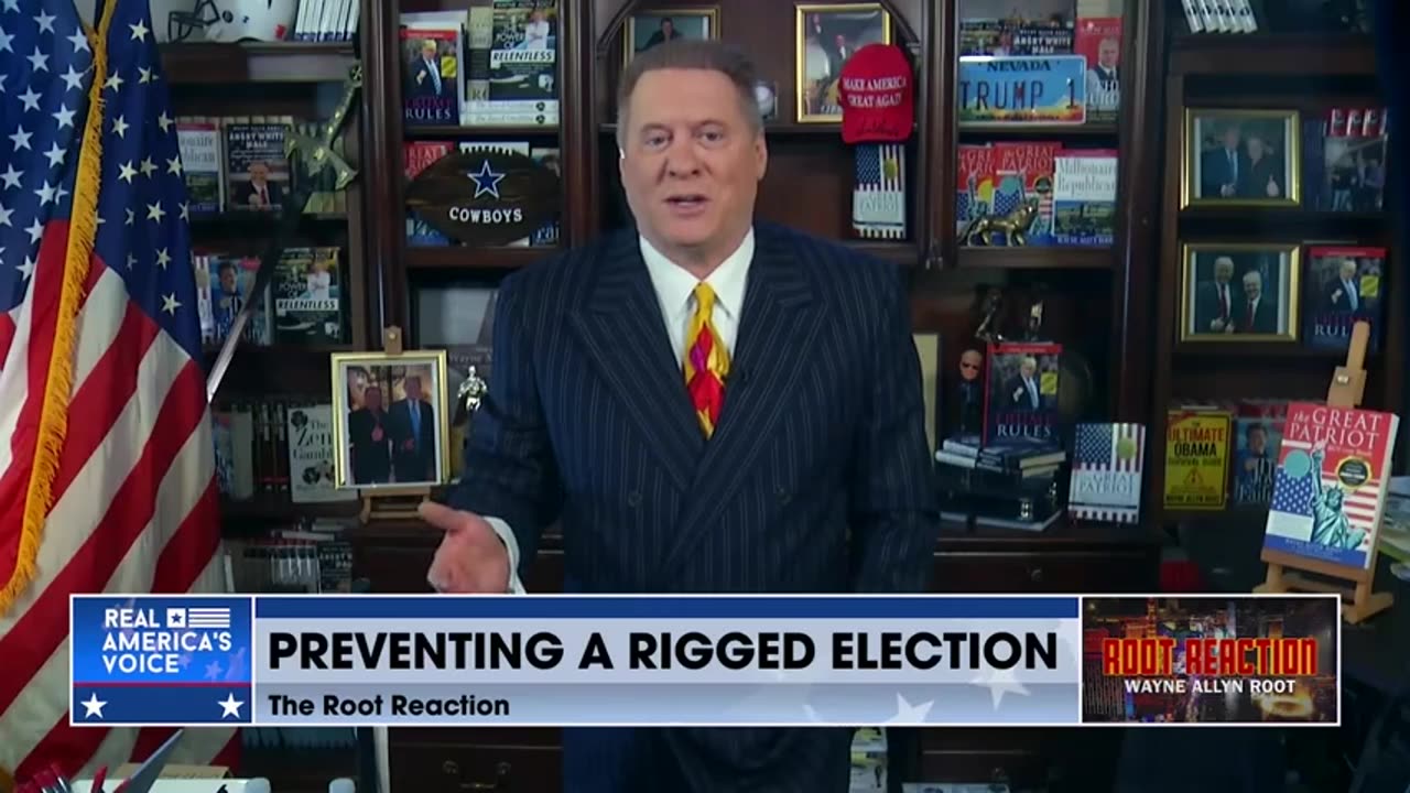 Wayne Allyn Root- Trump could prevent stolen election by making a reward fund for catching cheaters