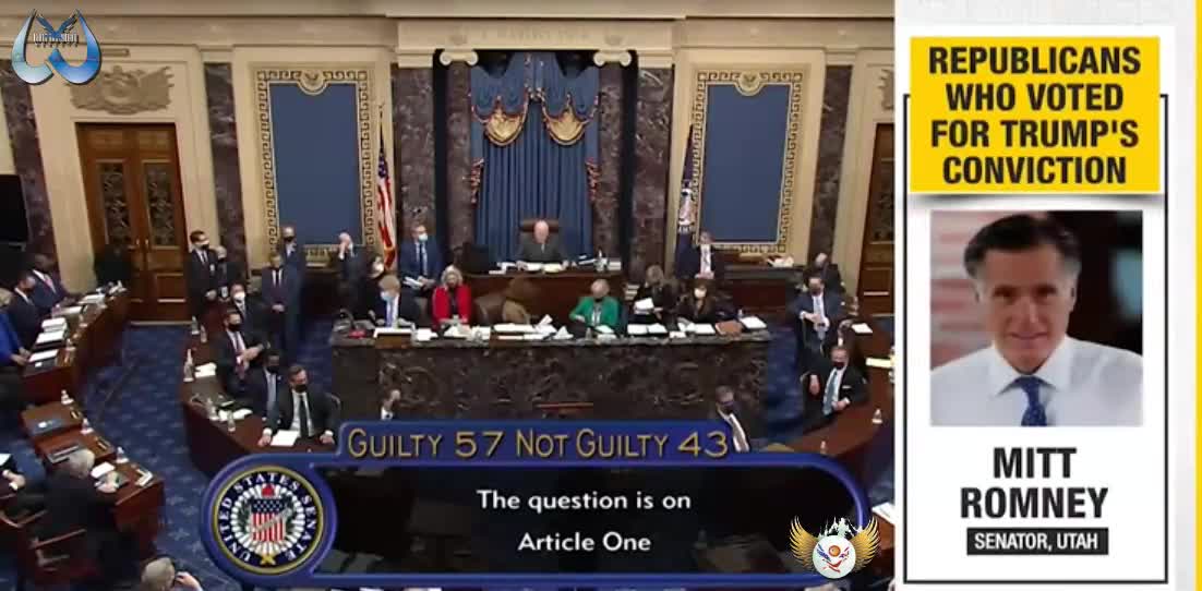 Republican Senators Who voted for President Trump's Conviction