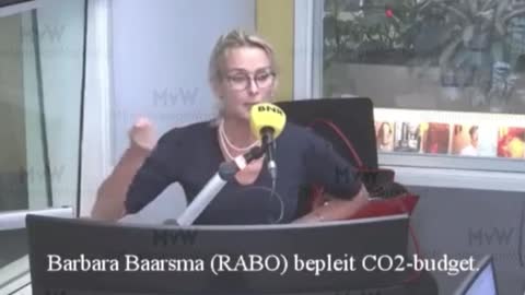 Econoom Barbara Baarsma ziet een begrenst CO2 crediet systeem wel als goede oplossin