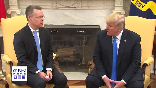 Released Pastor Brunson Meets And Prays For President Trump At White House