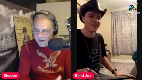 Shadoe at Nite w/special guest musical artist Blind Joe! 