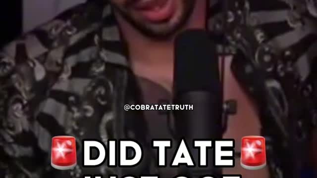 Did Tate Just Got Rejected?