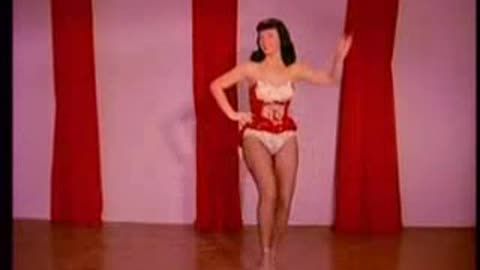 Betty Page - Party Doll VIDEO 1950'S