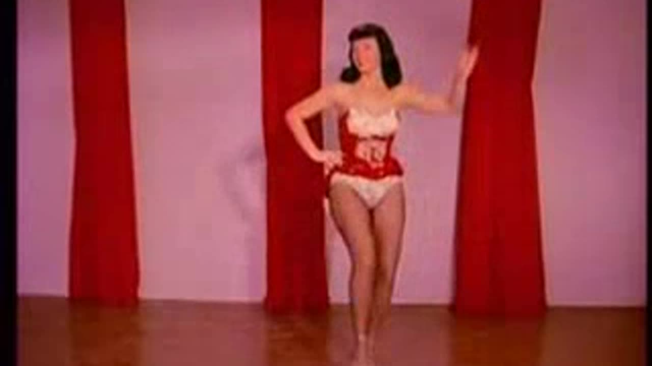 Betty Page - Party Doll VIDEO 1950'S